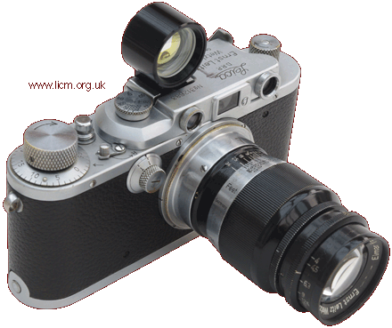 Leica III fitted with 9cm Elmar