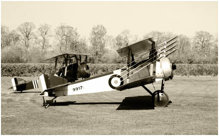Sopwith Pup aeroplane