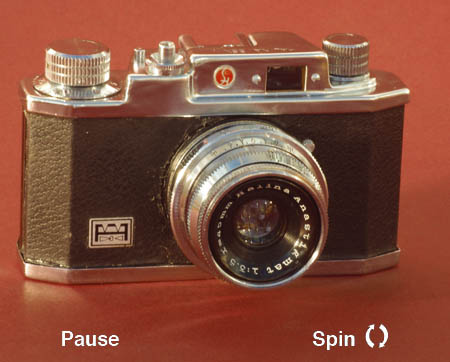 360 degree rotating image