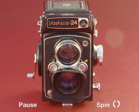 360 degree rotating image