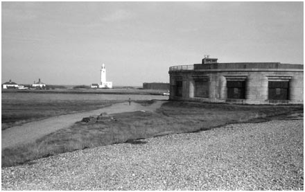 Prat of Hurst Castle battery