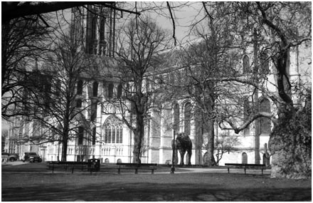 Canterbury Cathedral, in focus