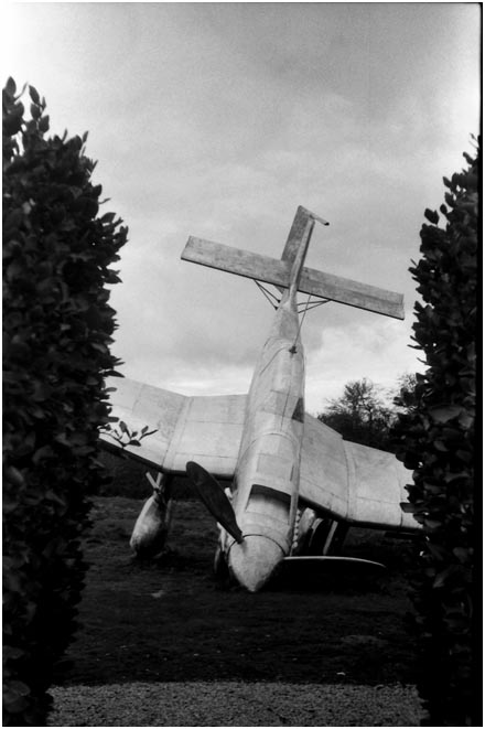 Stuka sculpture at Battle of Britaon memorial, Folkstone